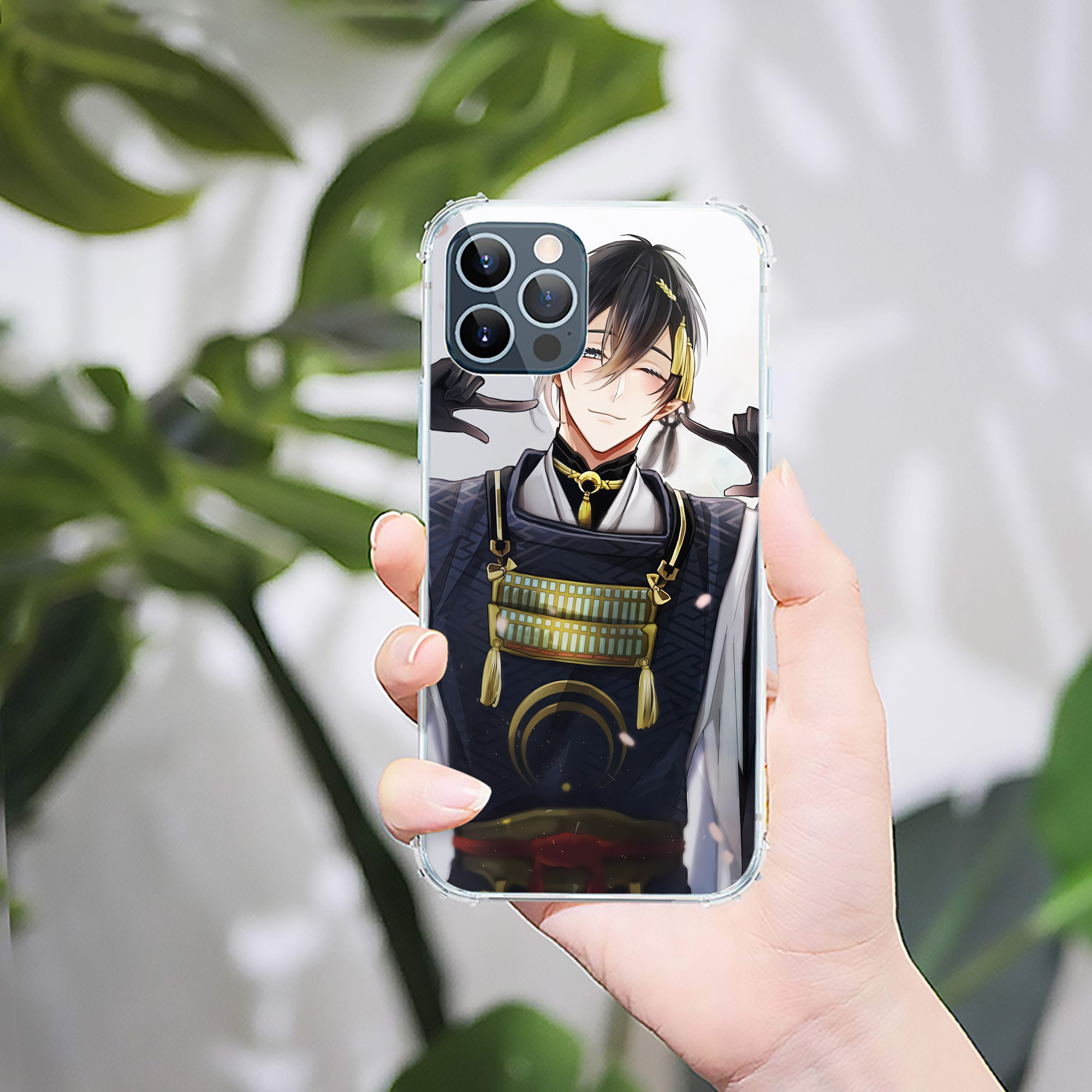 （画像用） 刀剣乱舞 Touken Ranbu 【iPhone 12シリーズ対応】透明スマホケース（クリアソフトケース）